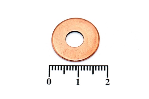 Шайба медная 6х16х1.0