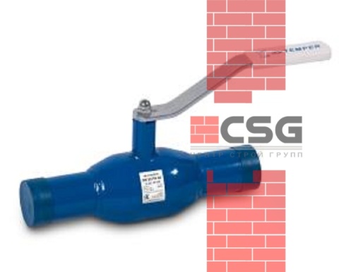 Кран шаровый стальной Ду50 РУ40 под приварку Temper 28220050, DN 50