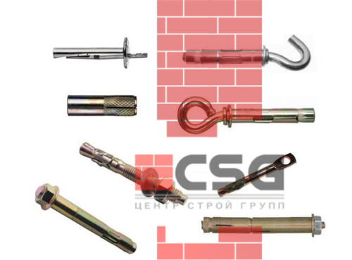 Анкерный болт с гайкой 20x107 (10шт) арт.1177792CDEK