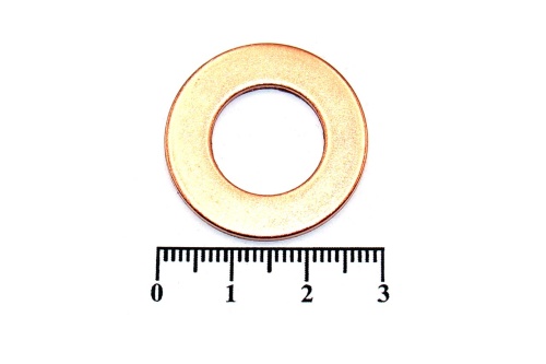 Шайба медная 15х27х1.5
