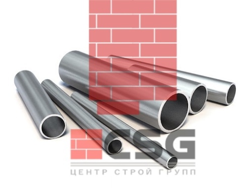 Трубы электросварные оцинкованные 51х3, длина 7,8 м