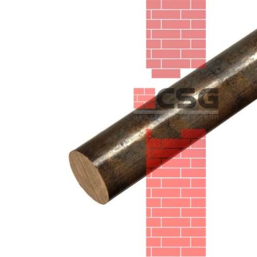 Круг бронзовый 140 литой, марка БрОФ7-0.2