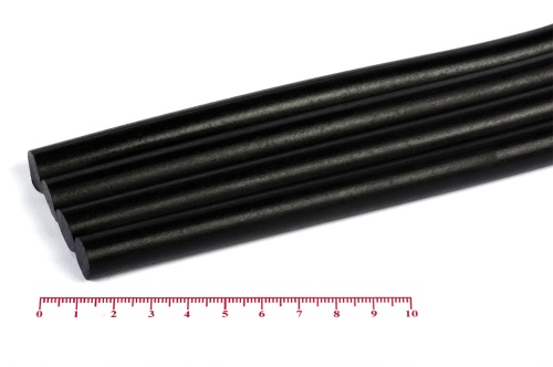 Шнур резиновый 1-2с Ф 12 мм  ГОСТ 6467-79