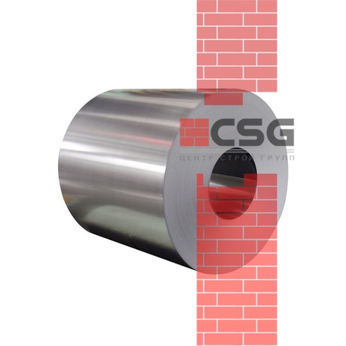 Лист нержавеющий х/к холоднокатанный 0.5х1250 BA+PE (зеркальный) AISI 430 (08Х17), ширина 1250